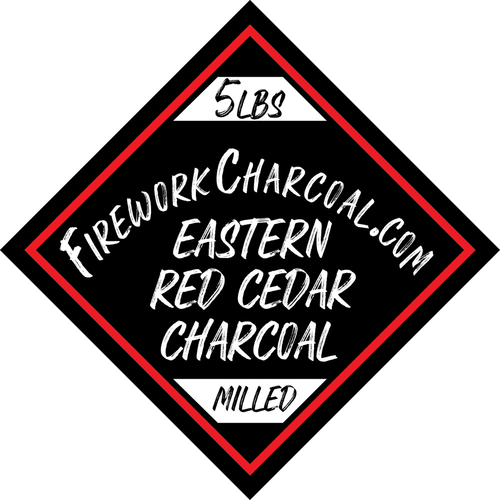 Eastern Red Cedar – Firework Charcoal